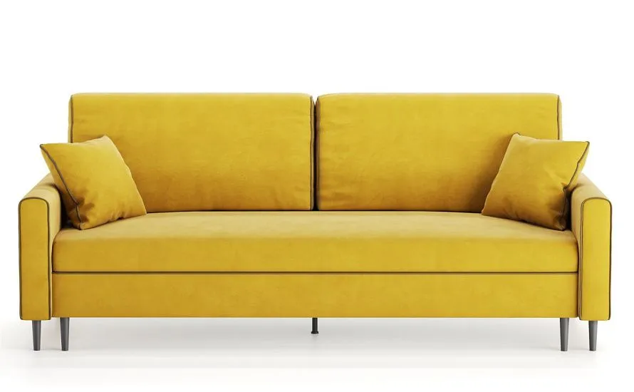 Диван Порту Leonardo 09 желтый - 1 Диван Порту Leonardo 09 желтый - 1