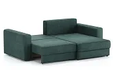 Диван угловой Ларсон 2М Nordic 74 изумруд - превью 4