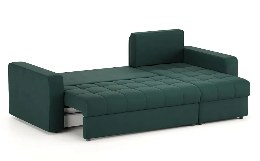 Диван угловой Тренто Leonardo 11 темно-зеленый - 6